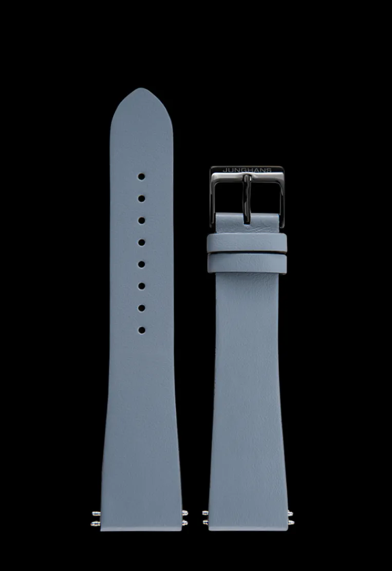 New Rindslederband XS grau, 22mm Armbänder