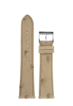 Hot Straußenlederband hellbraun Armbänder